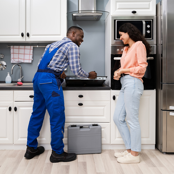 can you provide an estimate for cooktop repair before beginning any work in Gladstone Virginia